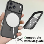 Matte Magnetic Case for iPhone 15/16/17 Pro Max | Anti-Slip & Shockproof