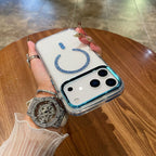 Glitter Frame MagSafe Case for iPhone 17/16/15 Pro Max