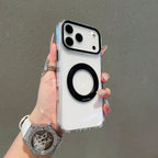 360° Rotating Stand Case for iPhone 17 Pro Max/16 | Clear Shockproof