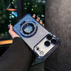 3-in-1 Magnifier Case for iPhone 17 Pro Max/16/15 | with Kickstand & Shockproof