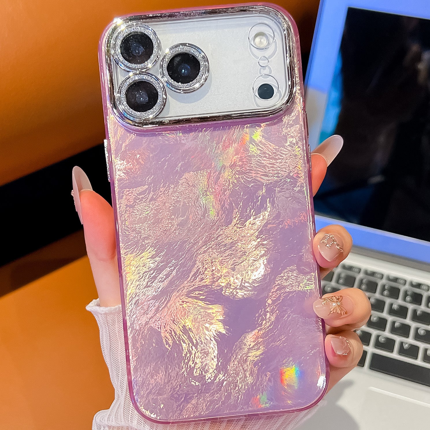 IMD Foil Pattern Case for iPhone 17 Pro Max/16E | Shockproof